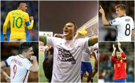 Estas son las figuras que ya tienen su boleto seguro al mundial de Rusia 2018.