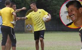 El marroquí Noah Sadaoui no pudo convencer al DT del Real España Mauro Reyes. Él dice que no le importa si un jugador viene de segunda. Foto Delme Martínez