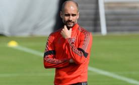 Tras quedar eliminados de Champions League y Copa de Alemania, Guardiola prometió asumir con seriedad el resto de partidos que le quedan al Bayern. Foto AFP