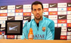 Sergio Busquets habló sobre el Real Madrid y el partido ante Villarreal por Copa.