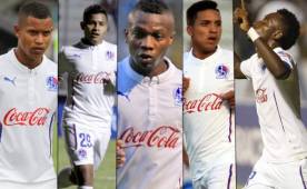 El volante Óscar Salas y los delantero Michaell Chirinos y Alberth Elis en el último torneo se convirtieron en jugadores claves para Olimpia.