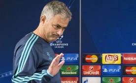 José Mourinho expresó a los periodistas que no hablaría del Clásico y del Madrid solo lo hará cuando ganen. Foto EFE