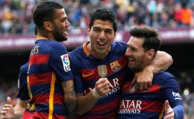 Luis Suárez marcó doblete y se perfila para llevarse el Pichichi de la Liga Española. Foto AFP