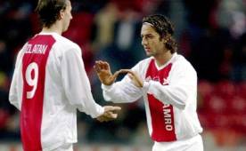 Ibrahimovic y Mido cuando ambos defendieron la camisa del Ajax de Ámsterdam.
