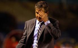 Jorge Luis Pinto no se fue satisfecho por la derrota de Honduras contra Venezuela.