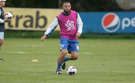 Hamilton López, con 32 años, es titular en la defensa central de la selección de Guatemala.