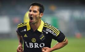 Borges llegó en el 2009 a Europa para jugar con el Fredrikstad de Noruega y en el 2012 pasó al futbol sueco.