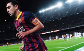 A sus 34 años Xavi tiene una gran oferta de Qatar y tras el Mundial definirá su futuro. Foto AFP