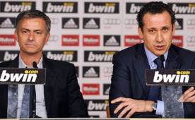 Jorge Valdano en su etapa como director deportivo fichó a Mourinho, con quien después tuvo roces y le tocó renunciar a su cargo.