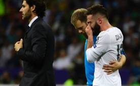 Dani Carvajal salió entre lágrimas el pasado sábado en la final de Champions.