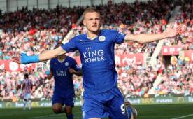Jamie Vardy lleva 15 anotaciones en la presente temporada del Premier League.