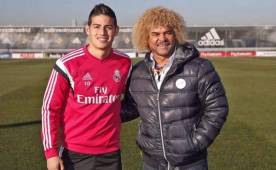 James Rodríguez siempre ha reconocido ser admirador de Valderrama.