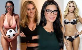 Checá las mejores imágenes del 11 titular de las parejas más bellas de los jugadores.