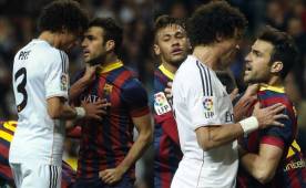 Pepe y Fábregas se dijeron de todo luego del gol de Messi que sginificó el 2-2.