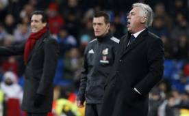 Carlo Ancelotti dice que su equipo terminó sufriendo ante Sevilla con el balón parado. Foto EFE