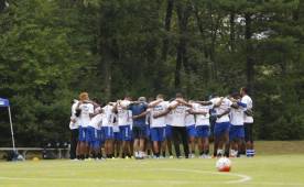 Honduras entrenó en la escuela Noble & Grenought que está ubicado en la ciudad de Boston.