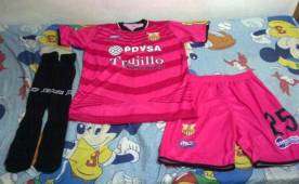 Esta fue la fotografía que indignó a los seguidores del Trujillano de Venezuela.