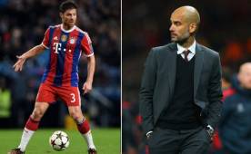 Pep Guardiola cuestionó la forma de marcar de Xabi Alonso donde acabó expulsado en el minuto 65.