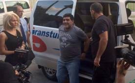 Diego Maradona estuvo viendo a Silvio Rodríguez.