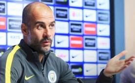 Guardiola destacó el crecimiento del Manchester United y la dificultad que tiene el derbi.