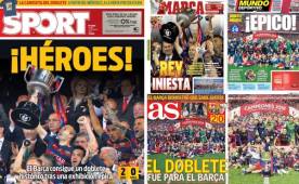 'Épico', 'apoteósico', 'De héroes' son algunos de los términos que emplea hoy la prensa deportiva española.