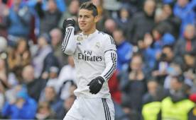 James Rodríguez viene de anotar en Liga ante el Málaga.