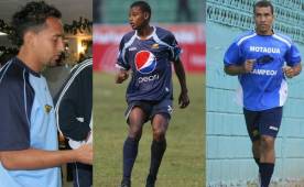 Abidán Solís, Aly Arriola y Leonardo Isaula.