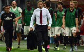 El técnico Sinisa Mihajlovic ha quedado fuera del Milan. Foto AFP