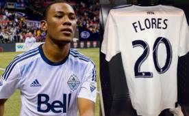 Deybi Flores jugó este sábado su primer partido de titular con el Vancouver Whitecaps y el club lo felicitó por ello. Foto Twitter