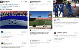 Estos son los mensajes de felicitación que le dejaron en redes sociales a al Selección de Honduras por su clasificación a Juegos Olímpicos. Foto DIEZ