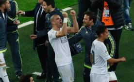 El defensa portugués salió bastante eufórico tras vencer al Barcelona en el Camp Nou.