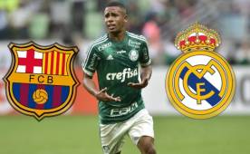 Gabriel Jesús debutó el año pasado en el Palmeiras con 18 años.