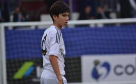 Theo Zidane (12 años) ya empieza a destacar en la filial del Real Madrid.