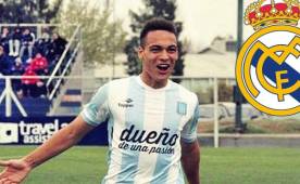 Lautaro Martínez juega en el primer equipo del Racing de Avellaneda.