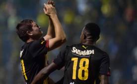 El 'Tanque' Gutiérrez anotó su primer gol en el fútbol hondureño; prometió 12.