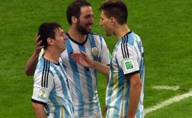 Argentina's forward Gonzalo Higuain reacts during the Russia 2018 World Cup Group D football match between Argentina and Croatia at the Nizhny Novgorod Stadium in Nizhny Novgorod on June 21, 2018. Croatia won 0-3. / AFP PHOTO / Kirill KUDRYAVTSEV / RESTRICTED TO EDITORIAL USE - NO MOBILE PUSH ALERTS/DOWNLOADS