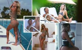 Cassandre Davis, la modelo que pasó un buen rato con Cristiano Ronaldo.