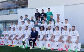 La foto oficial del Real Madrid para la temporada 2015-16. (Foto tomada de Realmadrid.com)