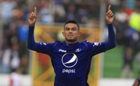 En el juego de vuelta de la gran final Discua anotó de tiro libre ante los de Tocoa.