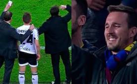 Momento en que Cheryshev ingresaba al terreno de juego y era ovacionado.