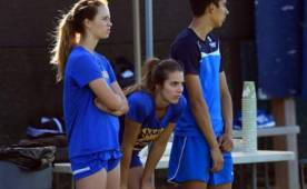 Los jugadores de Argentina quedaron sorprendidos por el talento de estas futbolistas.