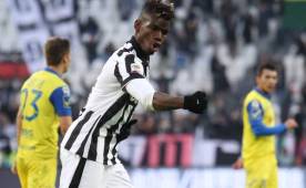 Pogba es la gran figura de la Juventus y hoy marcó uno de los goles. Foto AFP