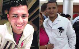 Nery Cañada (izquierda) llevaba una vida tranquila y era aficionado de las motocicletas. Derick Alexis Anariva cursaba el último año de medicina.