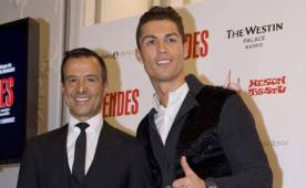 Jorge Mendes y Cristiano Ronaldo, el agente es claro sobre el tema del futbolistas. Foto cortesía goal.com
