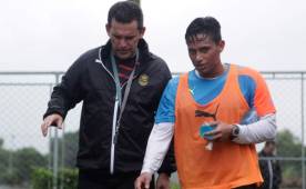 Ramón Núñez está feliz por sus primeros minutos en Liga Nacional con Real España y dice que está mentalizado en recuperar la parte física para rendir al máximo. Foto Melvin Cubas