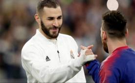 Karim Benzema llegó a 18 anotaciones y Lionel Messi registra 22.