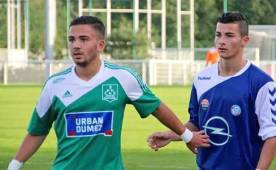 Iván Moncada tras que llegó, se ganó un puesto de titular en el SC Schiltigheim de la ciudad donde vive, Estrasburgo.