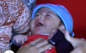 Este bebe se llama Messi Daniel Varela, este fue el nombre que a su padre le gustó.