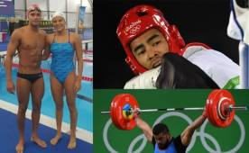 Los atletas hondureños en otros deportes, no lograron avanzar a la siguiente ronda en ninguna de las disciplinas en las que participaron. Fotos Agencias AFP y EFE