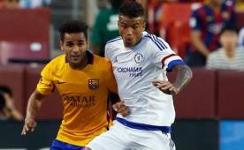 El futbolista sufrió una lesión muscular en el bíceps femoral de la pierna derecha.